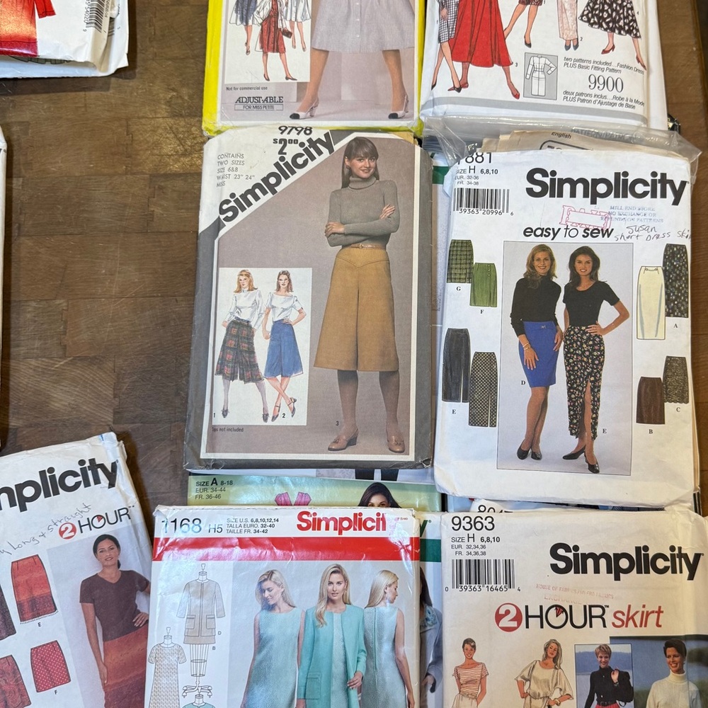 22 Vintage Simplicity Sewing Pattern Women’s Homemade Clothing - Picture 11 of 13